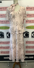 Load image into Gallery viewer, *AS IS* Jacques Vert 3 PC Blush Skirt Set (Size 12)
