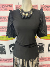 Load image into Gallery viewer, Anne Klein Ruffle-Sleeve Top (Size M)
