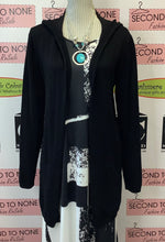 Load image into Gallery viewer, 89th &amp; Madison Hooded Knit Cardigan (Size L)
