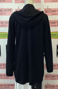 89th & Madison Hooded Knit Cardigan (Size L)