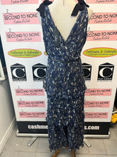 Load image into Gallery viewer, NWT Navy Floral Maxi-Dress (Size L)
