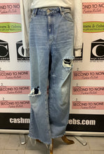 Charger l'image dans la galerie, Garage Denim Wide Leg Distressed Jeans (Size 11)
