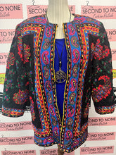 Cargar imagen en el visor de la galería, Joseph Ribkoff Royal Blue Short Sleeve Top (Size 14)
