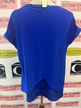 Cargar imagen en el visor de la galería, Joseph Ribkoff Royal Blue Short Sleeve Top (Size 14)
