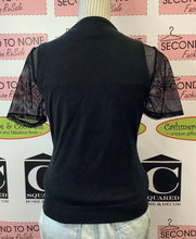 Load image into Gallery viewer, Classic Black Knit Vest Cardi (Size S)
