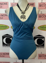 Load image into Gallery viewer, Anne Cole Teal Swimsuit (Size 10)
