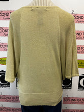 Load image into Gallery viewer, Golden Batwing Blouse (Size M)
