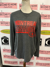 Load image into Gallery viewer, Grey Montreal Canadiens Long Sleeve (Size M)
