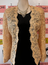 Cargar imagen en el visor de la galería, 100% Silk Lacy Jacket (Size 16)
