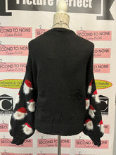 Load image into Gallery viewer, Sparkly Santa Christmas Sweater
