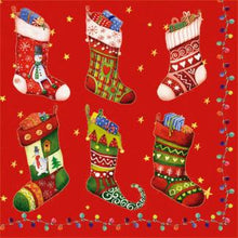 Load image into Gallery viewer, Assorted 20 Pack of Holiday Napkins (5 Designs)
