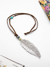 Load image into Gallery viewer, Long Feather Necklace (Restocked!)
