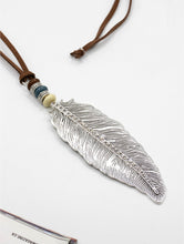 Load image into Gallery viewer, Long Feather Necklace (Restocked!)
