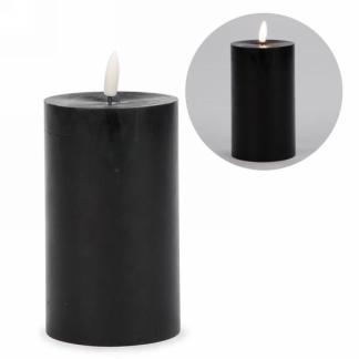 LED Black Pillar Candle (2 Sizes Left!)