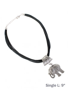 Multi Rope Elephant Necklace (Only 1 Left!)