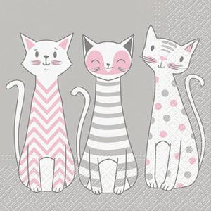 Assorted 20 Pack of Lunch Napkins (2 Styles)