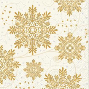 Assorted 20 Pack of Holiday Napkins (5 Designs)