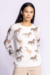 Wild Horses Sweater (Only 1 L Left!)