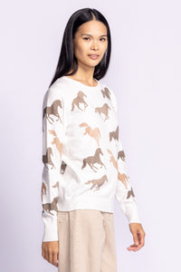 Wild Horses Sweater (Only 1 L Left!)
