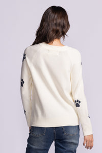 Paw Print Sweater