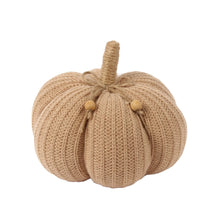 Load image into Gallery viewer, Knitted Natural Soft Pillowy Pumpkin
