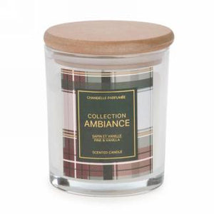 Pine & Vanilla Glass Candle (Only 2 Left!)