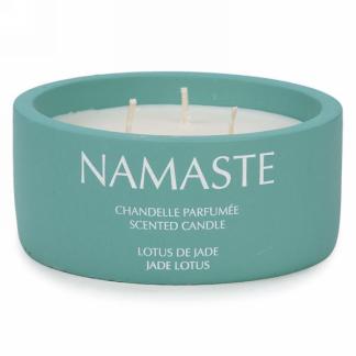 Namaste 3 Wick Candle - Jade Lotus (Only 1 Left!)