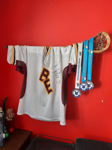Antique Wooden Lacrosse Stick with Reebok Ball