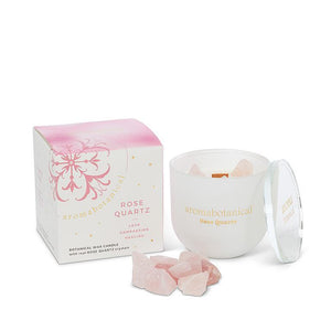 Rose Quartz Large Jar Candle (Only 1 Left!)