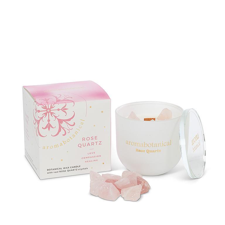 Rose Quartz Large Jar Candle (Only 1 Left!)