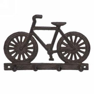 Brown Bicycle Cast Iron Wall Hook