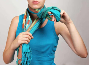 SPECIAL CLASS!  "Tie One On! - Scarf Tying With Cindy (April 1st 1-3 OR April 15th 5-7)