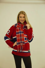 Cargar imagen en el visor de la galería, Official NHL-Licenced 100% Lambswool Tartan Scarf (29 Teams)
