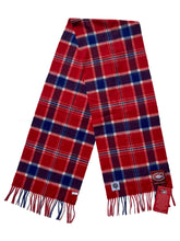 Cargar imagen en el visor de la galería, Official NHL-Licenced 100% Lambswool Tartan Scarf (29 Teams)
