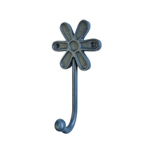 Load image into Gallery viewer, Cast Iron Flower Hooks (5 Colours)
