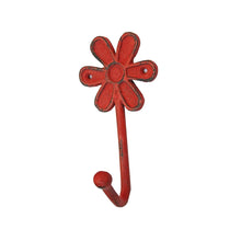Load image into Gallery viewer, Cast Iron Flower Hooks (5 Colours)
