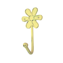 Load image into Gallery viewer, Cast Iron Flower Hooks (5 Colours)
