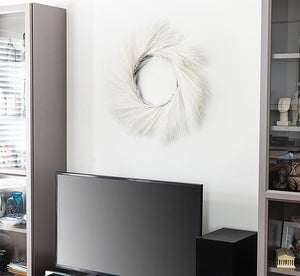 Faux Pampas Wreath (2 Colours)