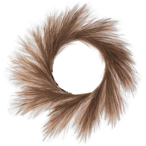 Faux Pampas Wreath (2 Colours)