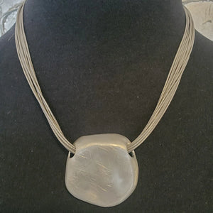 Grey Multi Strand Necklace (Only 1 Left!)