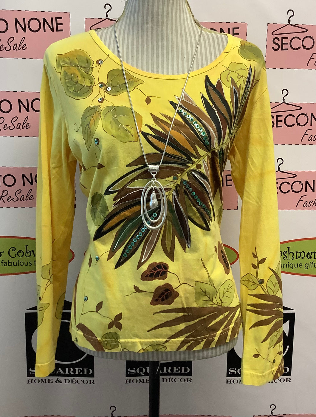Fern Leaf Long Sleeve (Size M)