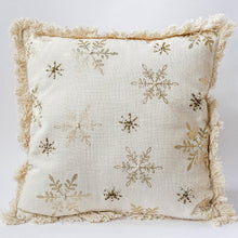 Load image into Gallery viewer, Winter Wonderland Sparkly Pillow
