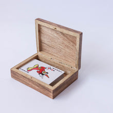 Load image into Gallery viewer, Wooden Card Box
