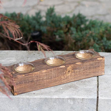 Load image into Gallery viewer, Wooden Tealight Holder
