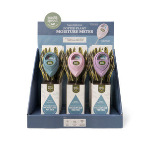 Seed & Sprout Happy Hydration Potted Plant Moisture Meter (4 Colours) (Restocked!)