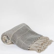 Load image into Gallery viewer, Cotton Throw With Tassels (Only 2 Left!)
