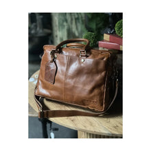 Load image into Gallery viewer, Telegraph Leather Briefcase
