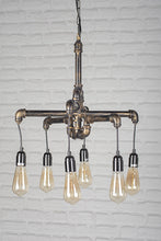 Load image into Gallery viewer, Water Pipes Chandelier
