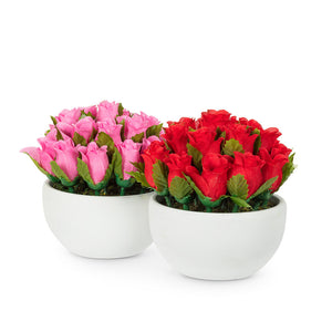 Rose Heads in Bowl (Only Red Left!)