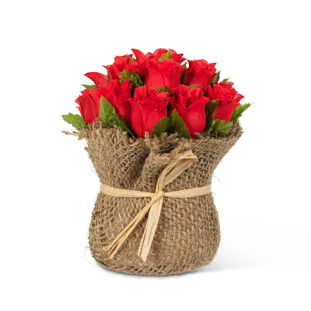 Rose Heads in Jute (2 Colours)